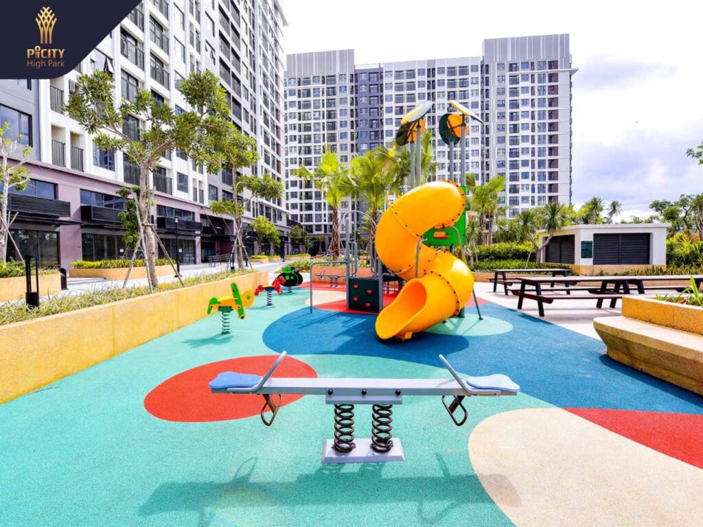 Khu vui chơi cho trẻ không gian lý tưởng cho trẻ vui đùa tại Picity High Park
